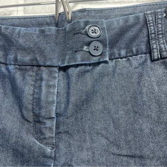 Loft Editor Wide Leg Long Jeans 8L - Picture 3 of 7